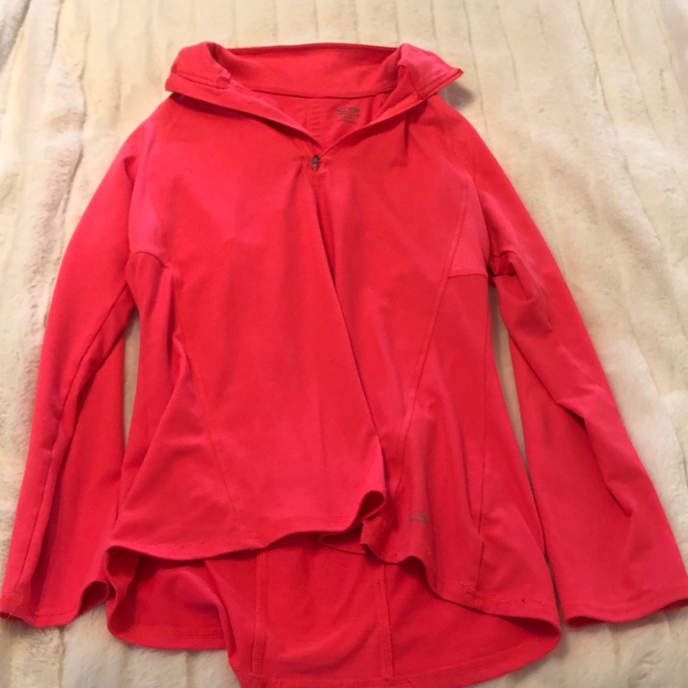Hot Pink Champion Athletic Pullover